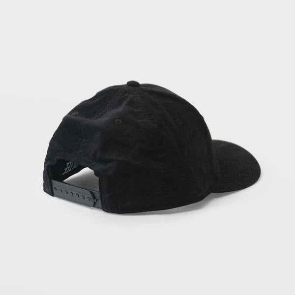Wisco Old Fashioned Black Corduroy Snapback Hat - GILTEE