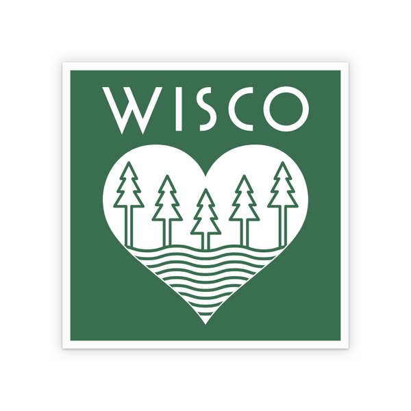 WISCO Roots Sticker - Green