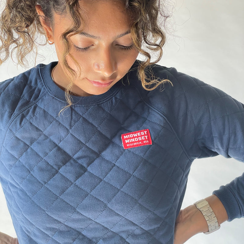 The Quilted Women's Crew - GILTEE