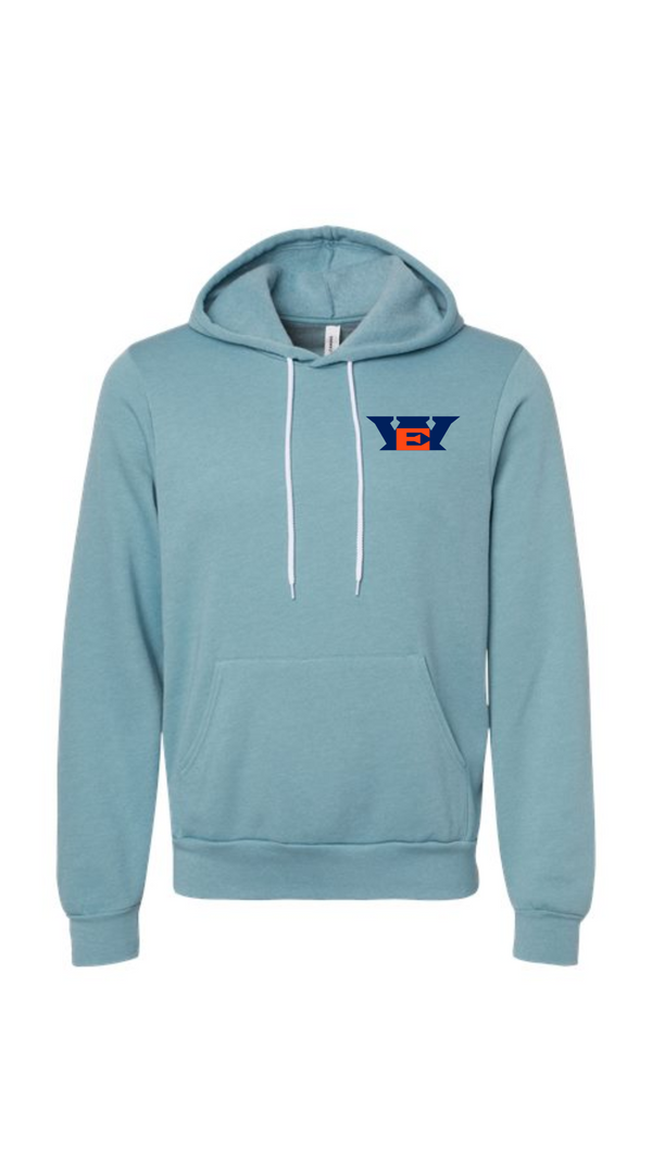 'We Are Exceptional'  Adult Sponge Fleece Hoodie - Heather Blue Lagoon, Athletic Heather, and White Available