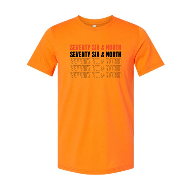 Longfellow Middle School Premium Blend Adult Unisex Tshirt - Neon Orange