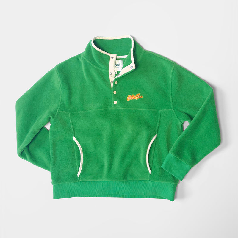 The Central Time Micro Fleece - Kelly Green