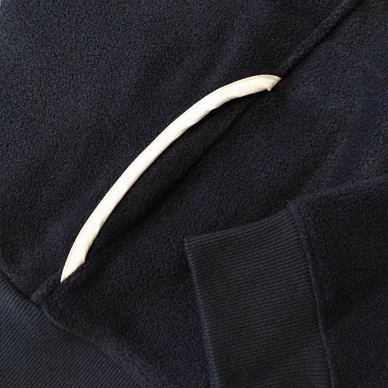 The Central Time Micro Fleece - Black