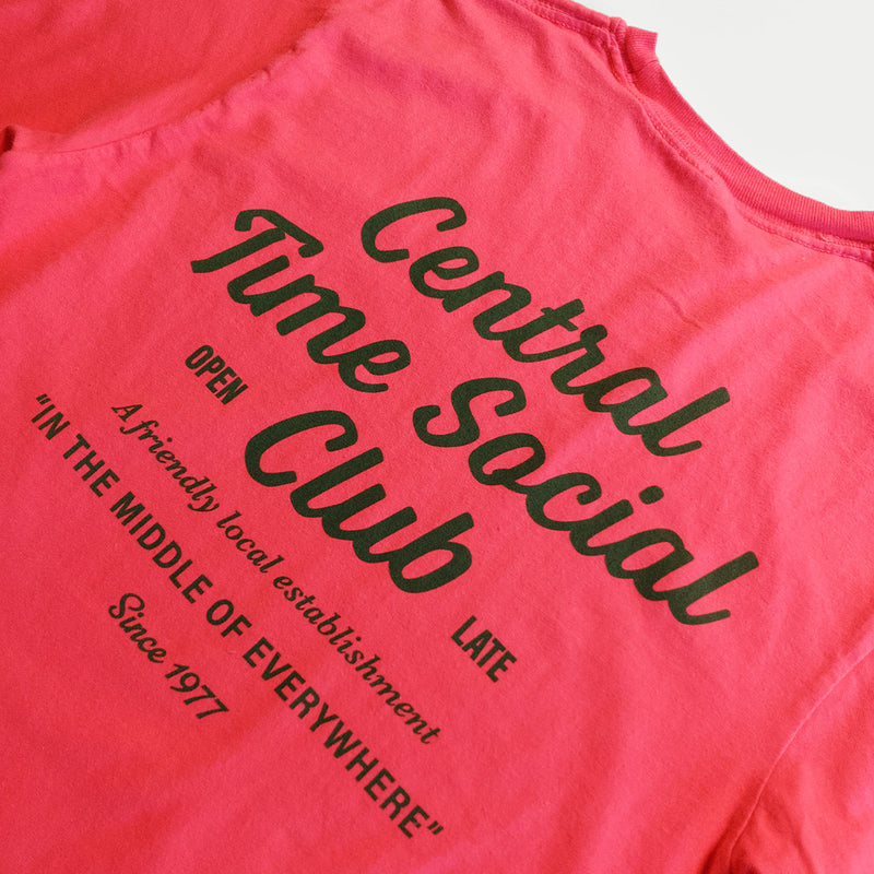 Central Time Script Heavyweight Long Sleeve Tee - Limited Holiday Edition