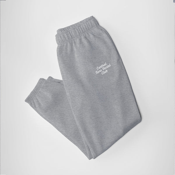 Central Time Social Club Lounge Sweatpants - Athletic Heather