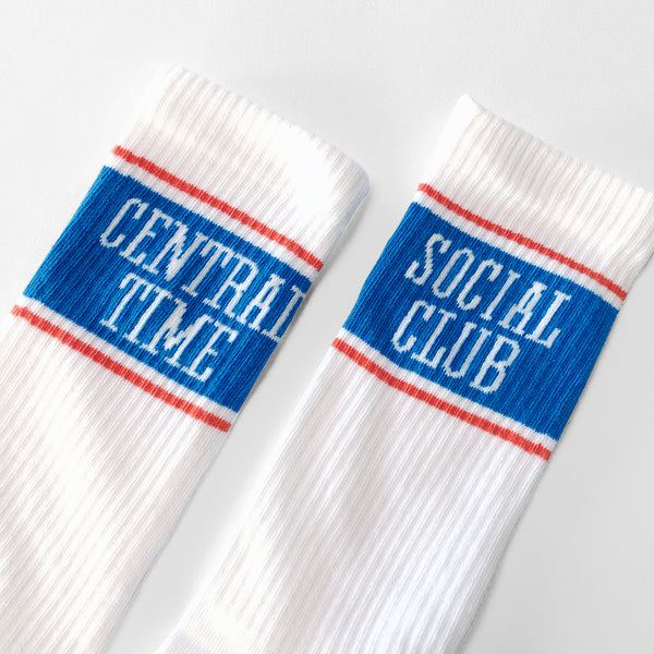 The Central Time Social Club Crew Sock