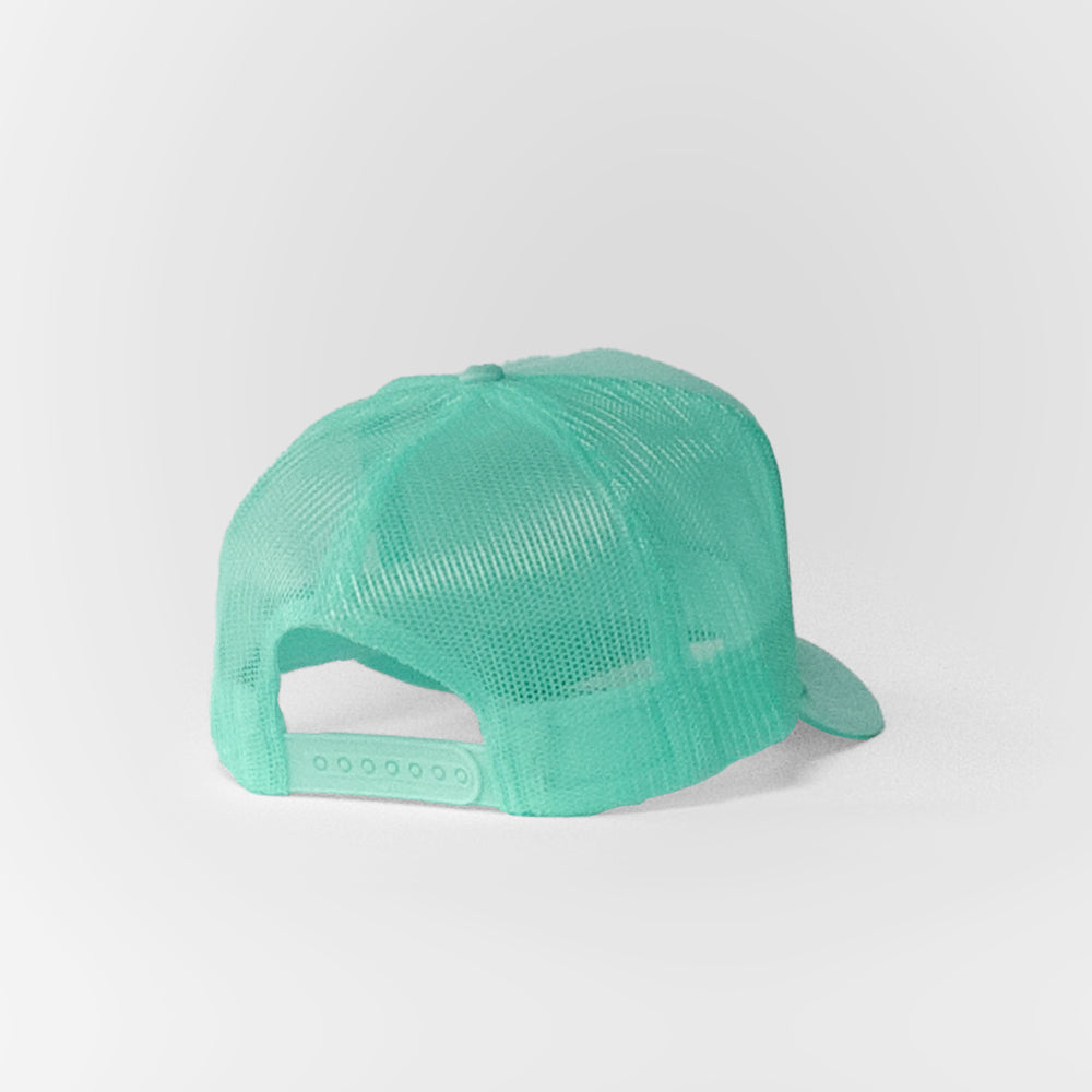 Central Timer Puff Print Foam Trucker - multiple colors available