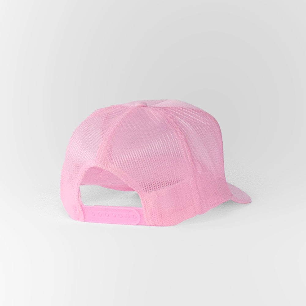 Central Timer Puff Print Foam Trucker - multiple colors available