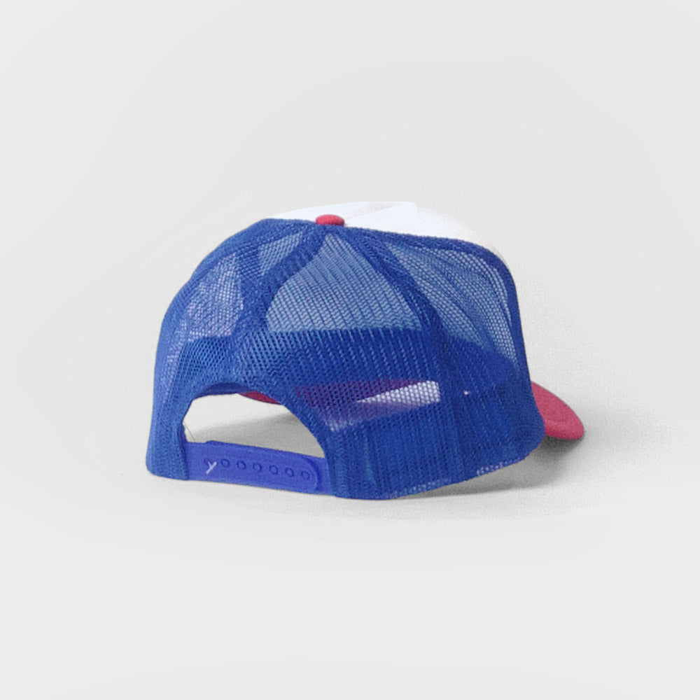 Central Timer Puff Print Foam Trucker - multiple colors available