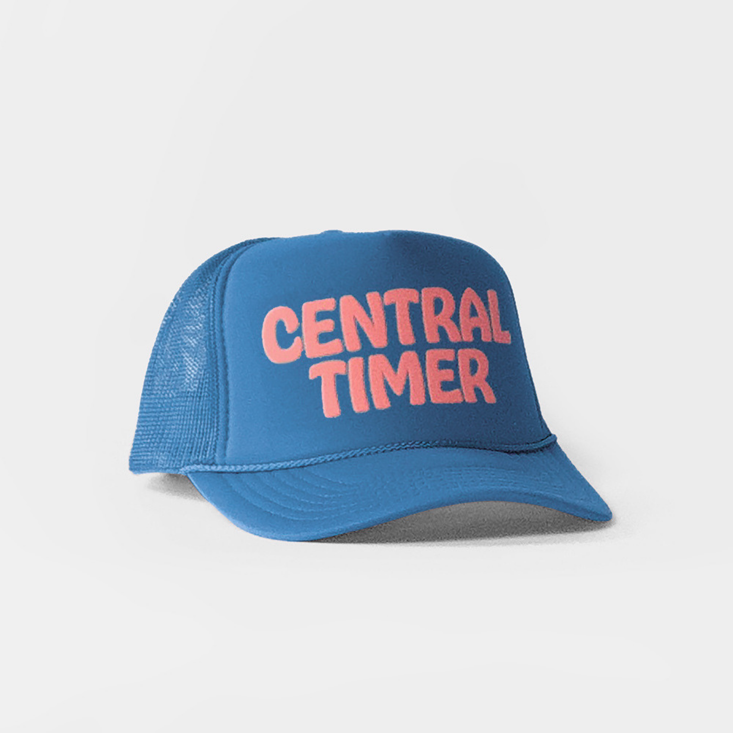 Central Timer Puff Print Foam Trucker - multiple colors available