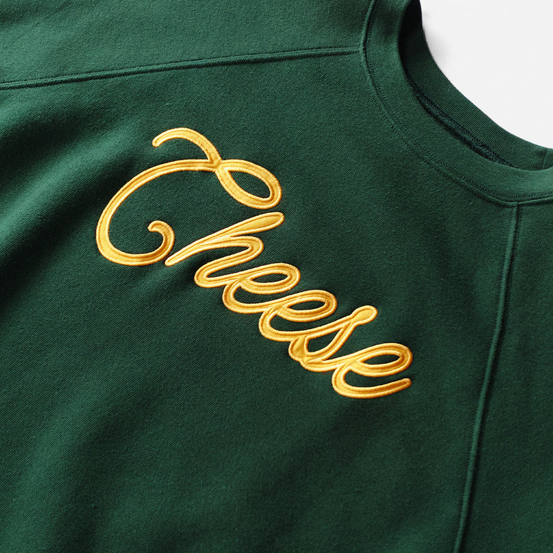 Say Cheese Youth Crewneck - Emerald