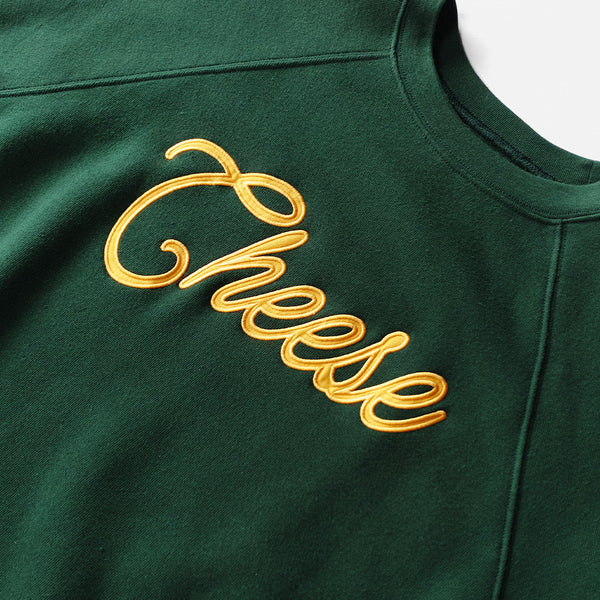 Say Cheese Toddler Crewneck - Emerald