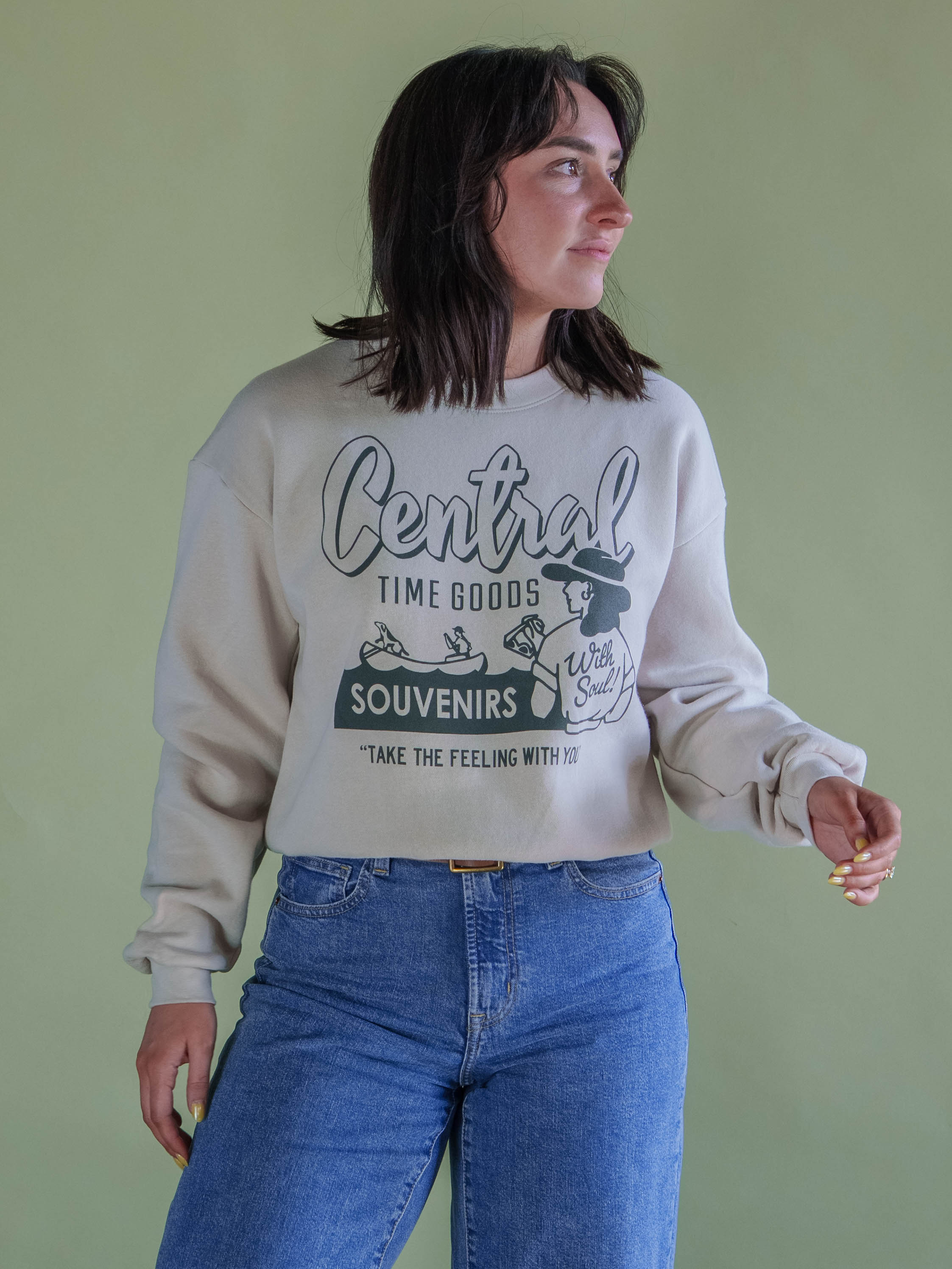 With Soul Women's Crewneck - Oatstone