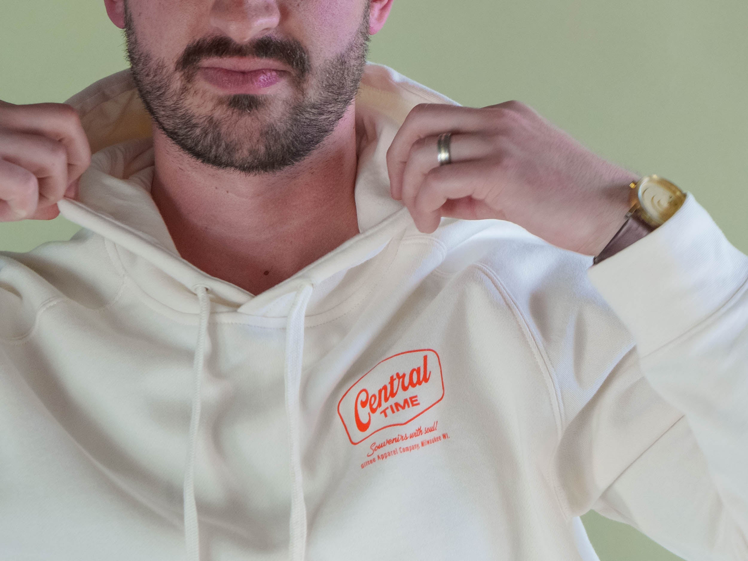 The Slalom Hoodie - Egret