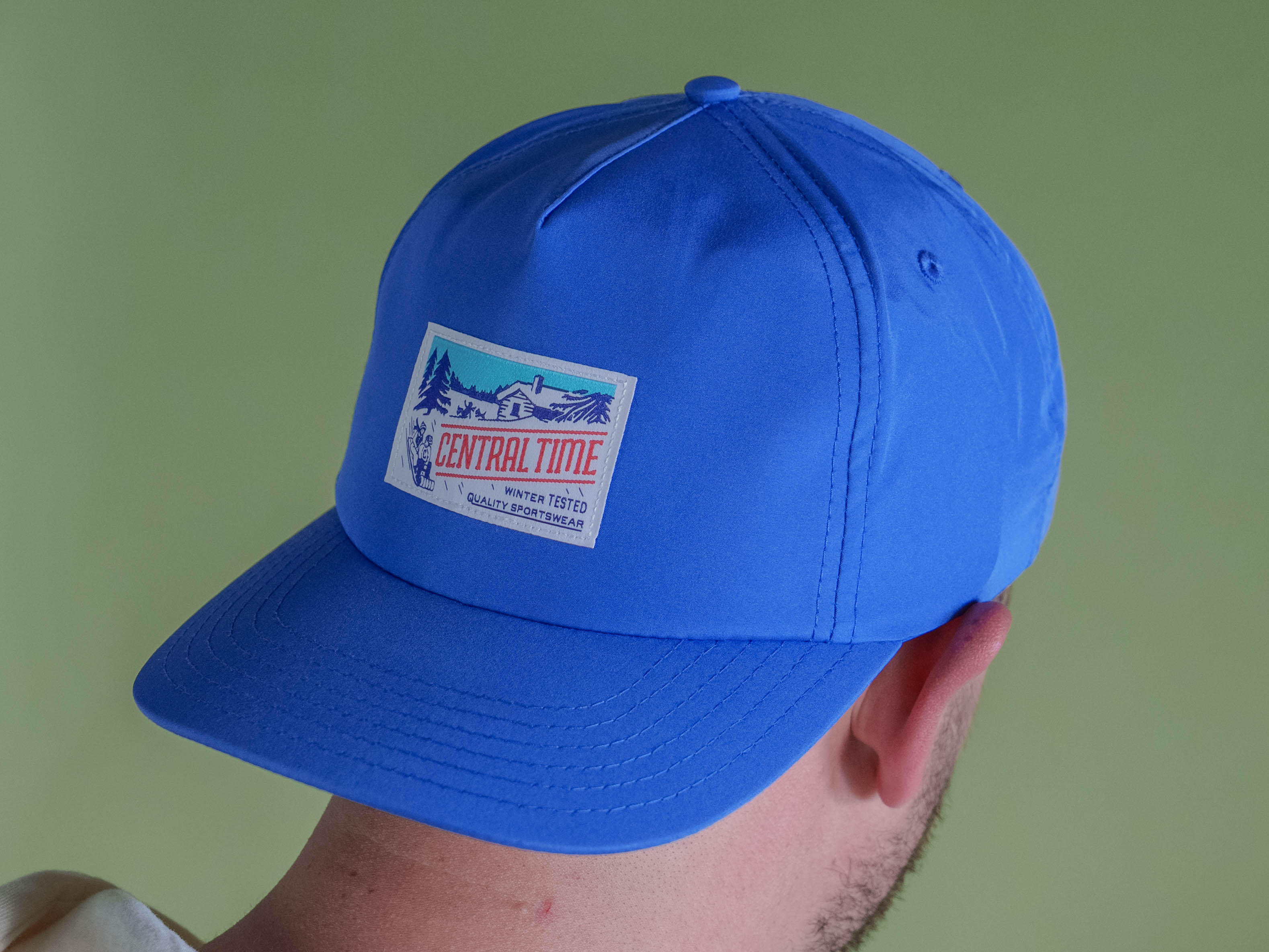 The Toboggan Souvenir Cap - Royal Nylon