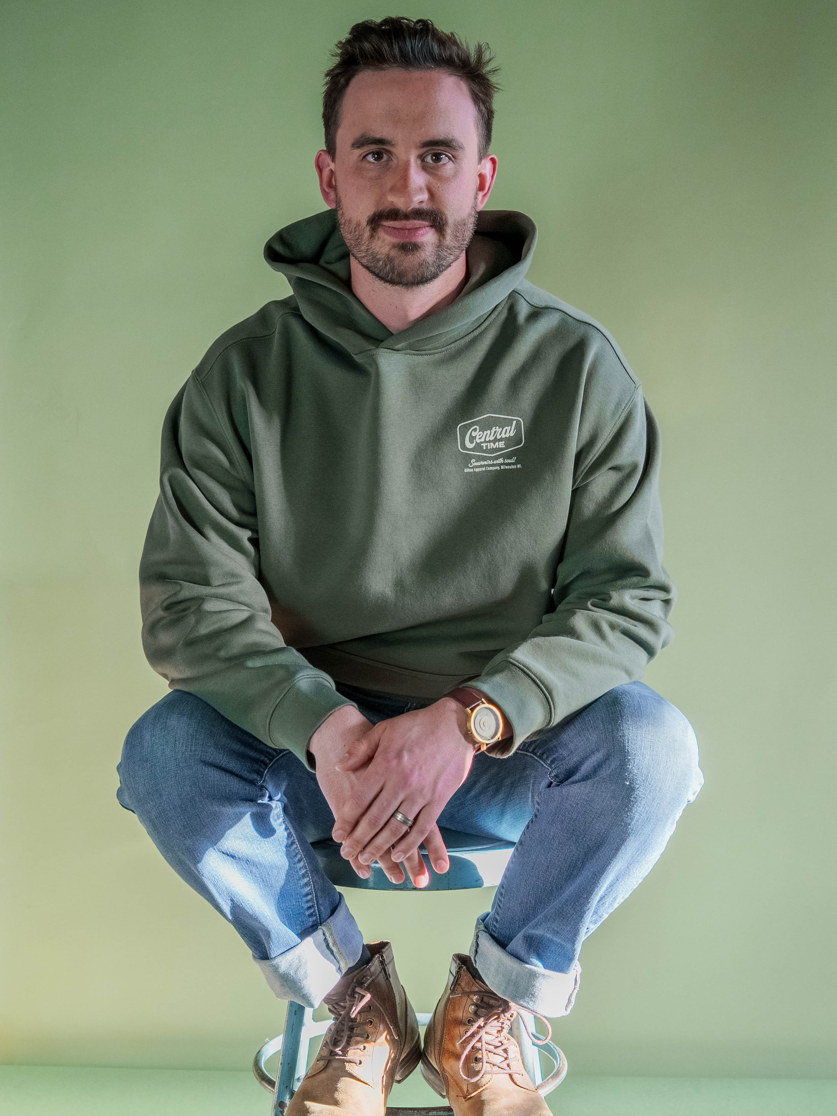 The Slalom Hoodie - Sea Pine