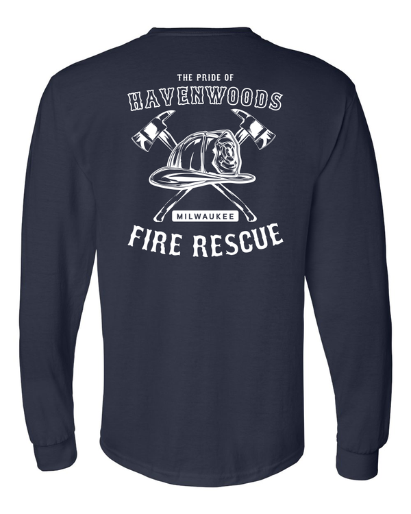 MFD Station 9 Unisex Long Sleeve Tshirt - multiple colors available