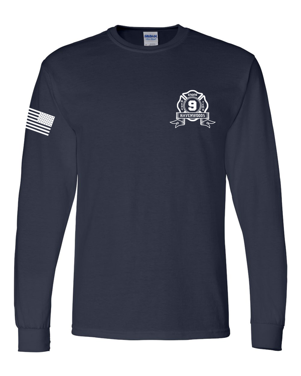 MFD Station 9 Unisex Long Sleeve Tshirt - multiple colors available