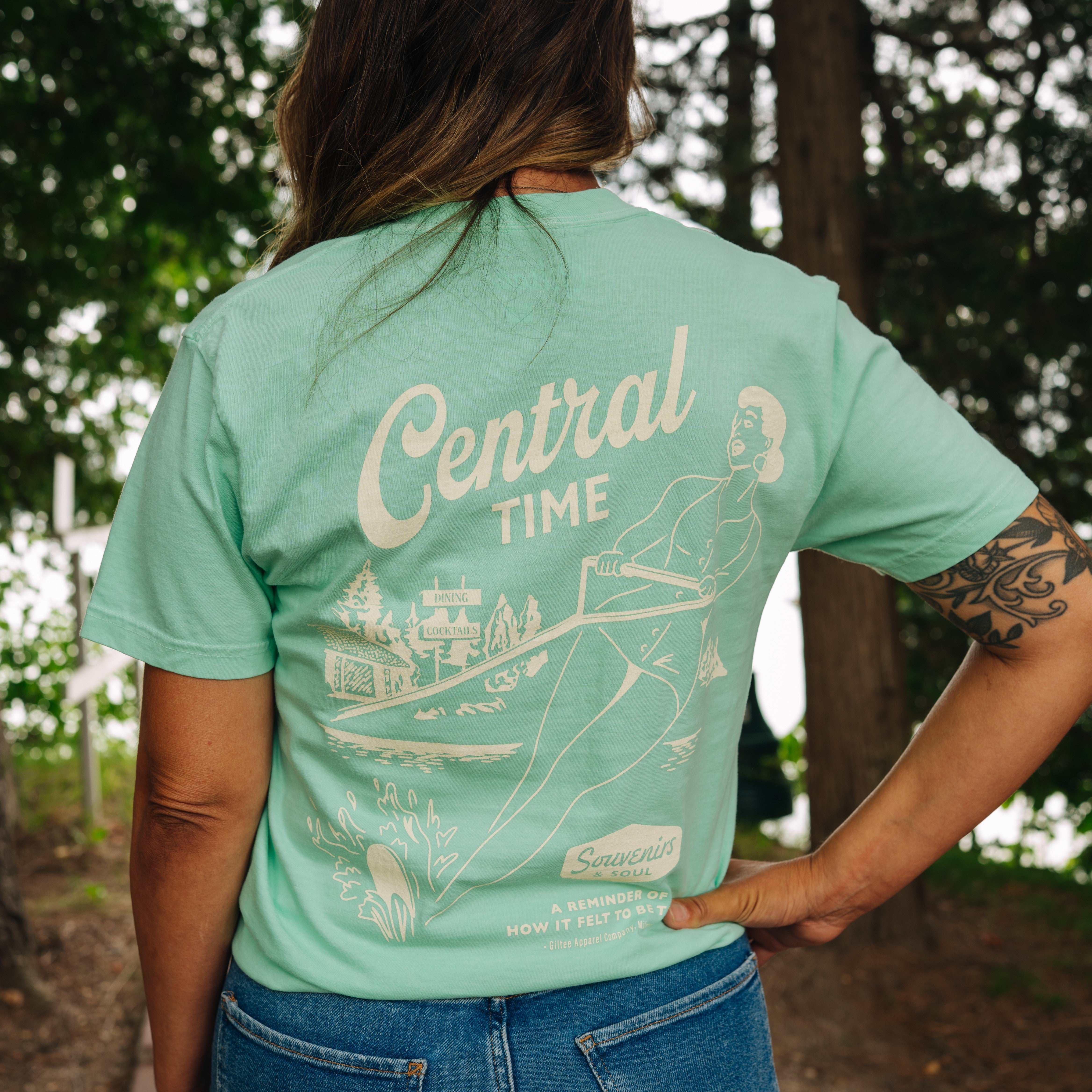 The Slalom Unisex Tee - Mint || Limited Edition || Online Exclusive