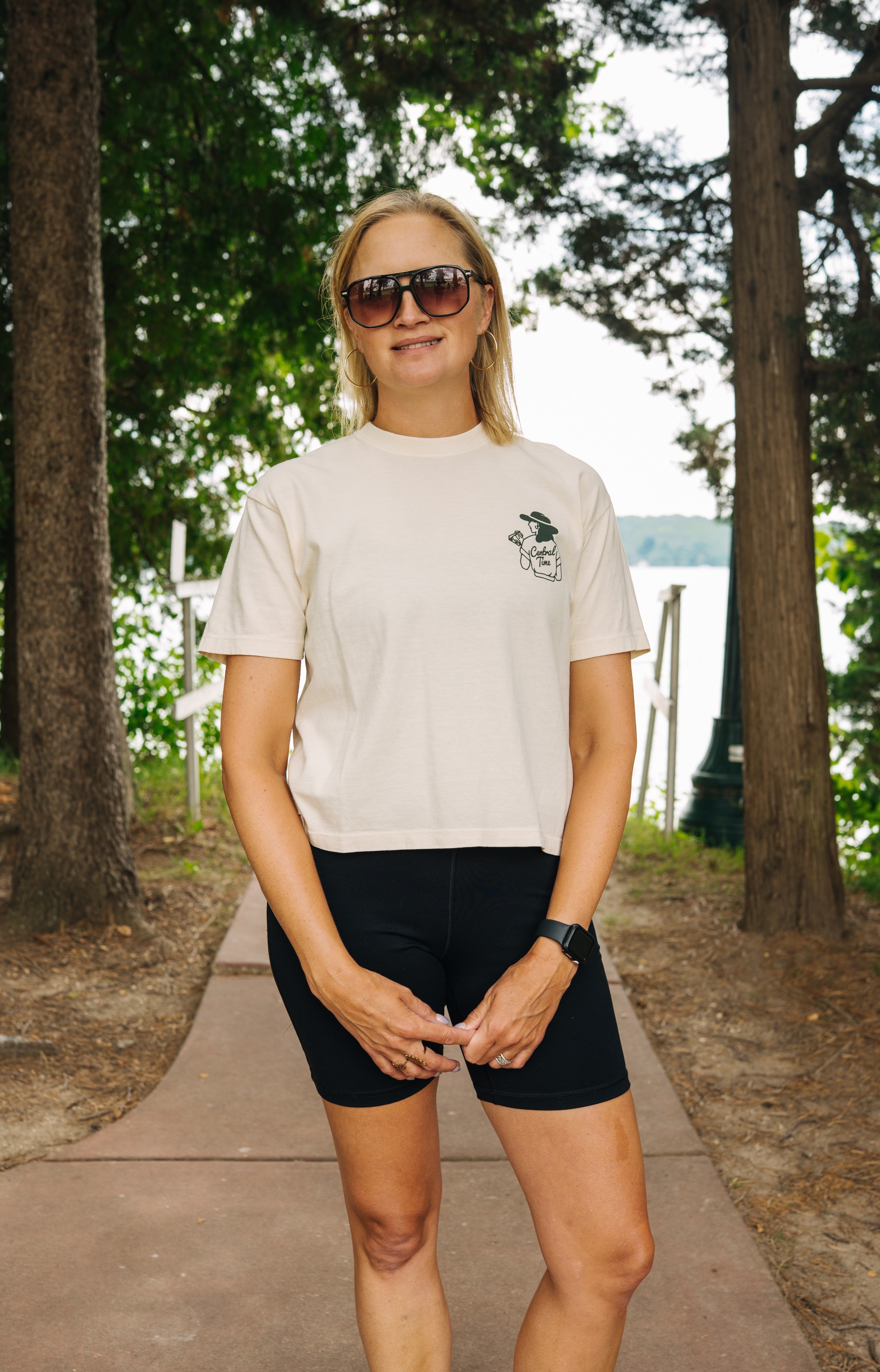 With Soul Women's Boxy Tee - Vintage Linen