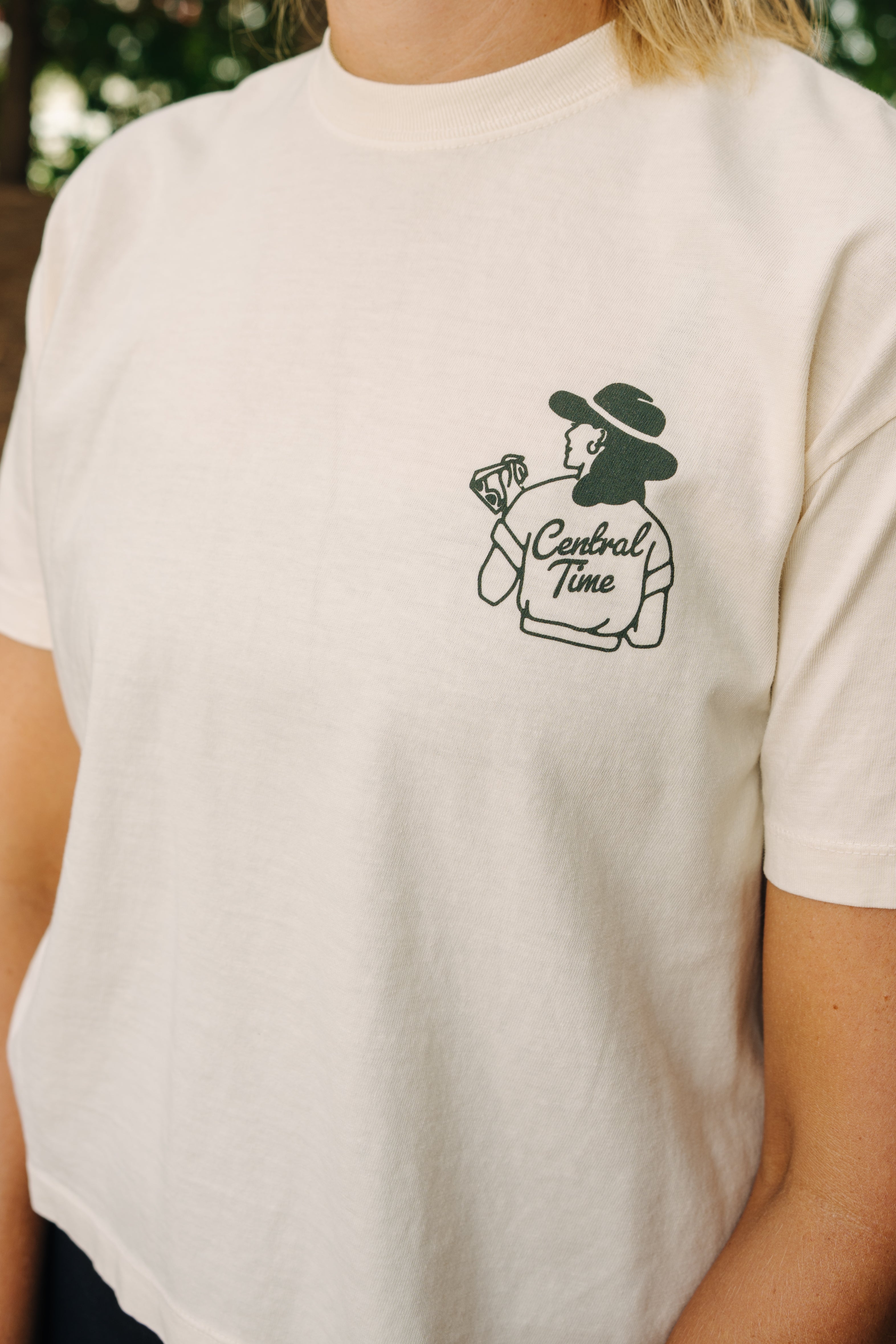 With Soul Women's Boxy Tee - Vintage Linen