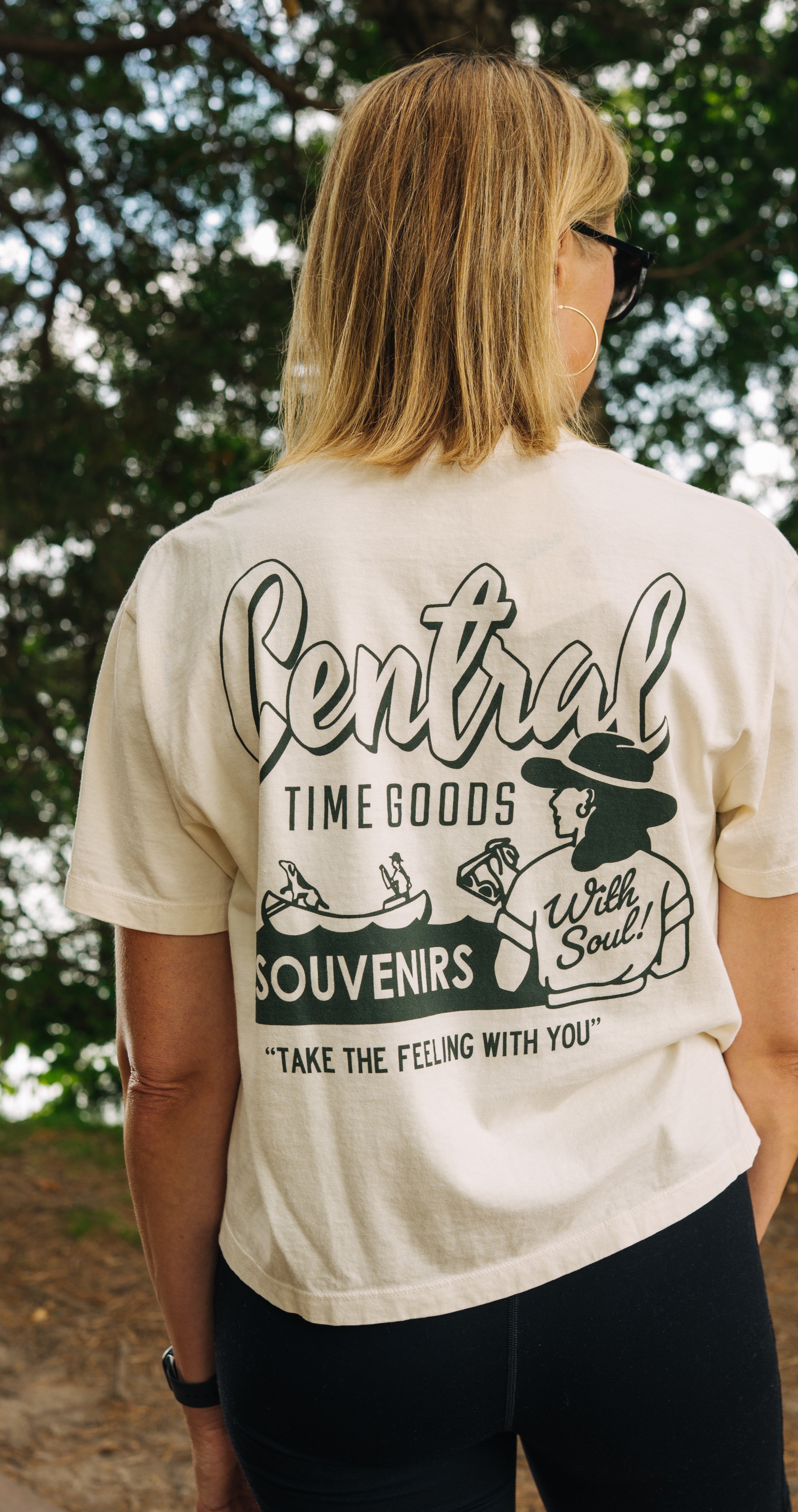 With Soul Women's Boxy Tee - Vintage Linen
