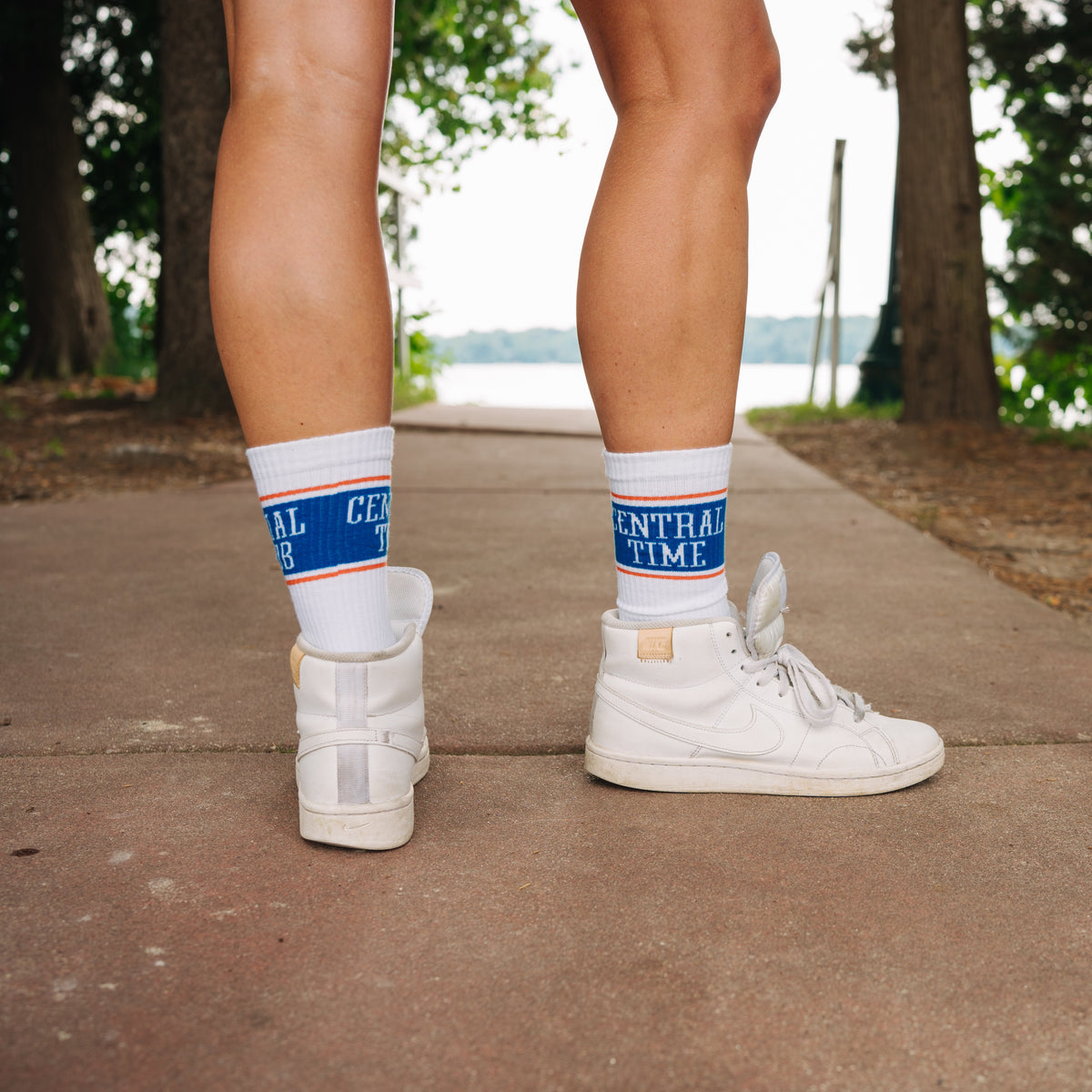 The Central Time Social Club Crew Sock
