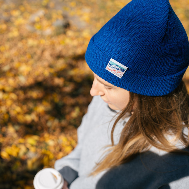 Central Time Snow Beanie - Royal