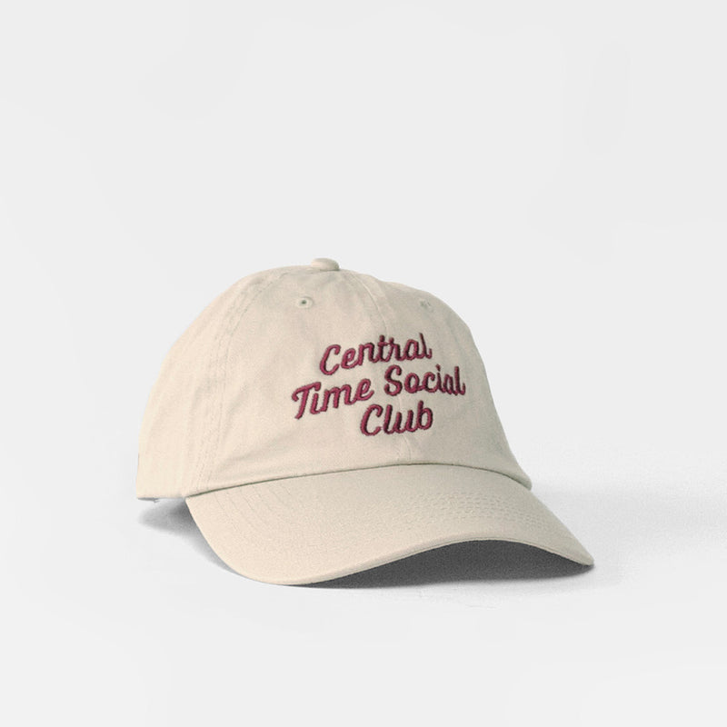 Central Time Social Club Dad's Hat