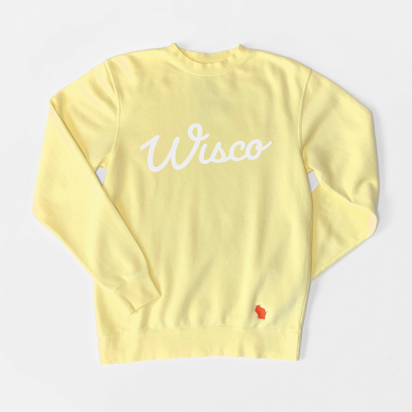 The Heritage Wisco Script Unisex Crewneck