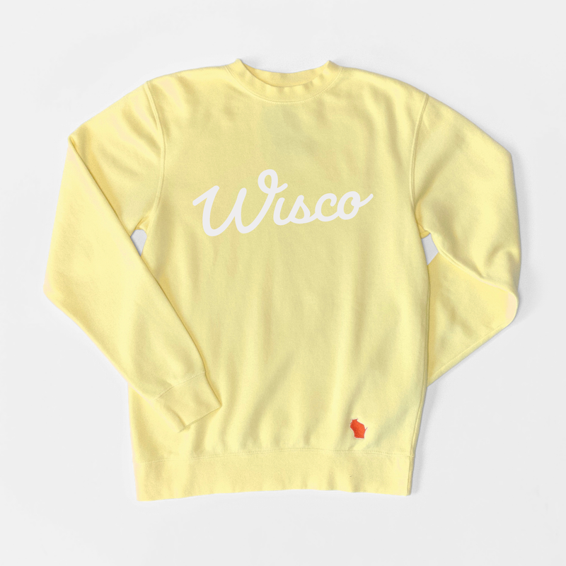 The Heritage Wisco Script Unisex Crewneck