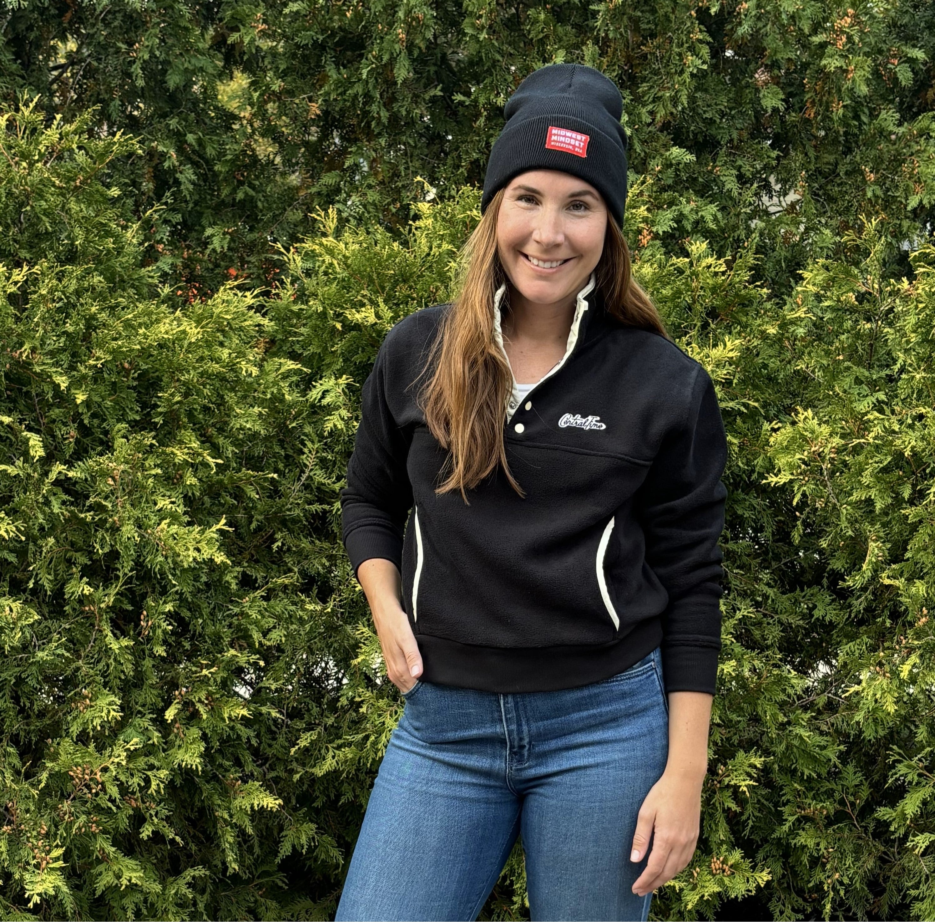The Central Time Micro Fleece - Black
