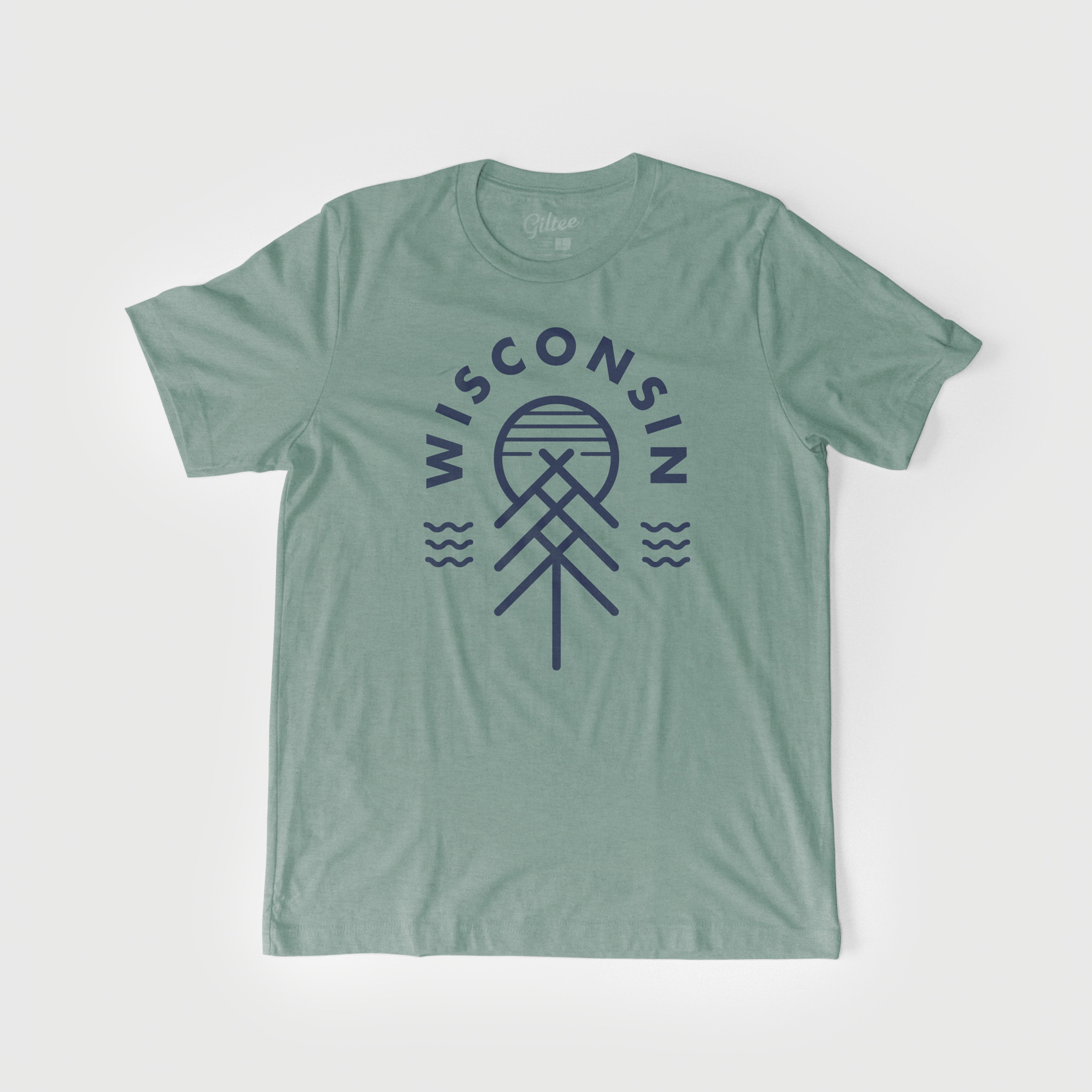 The Wisconsin Native Unisex Tee | Giltee Apparel Company