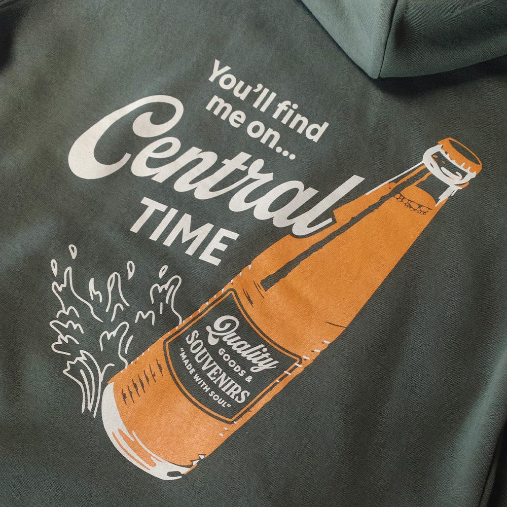 The Orange Soda Hoodie - Sea Pine