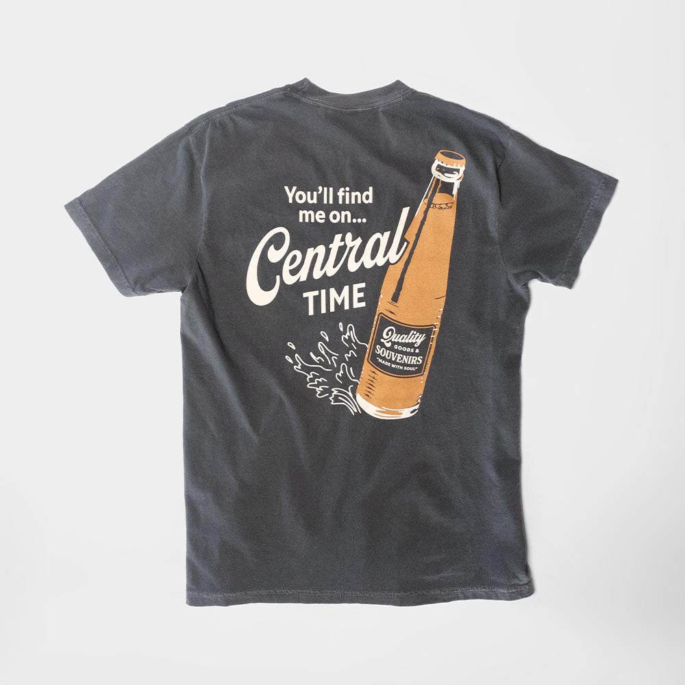 The Orange Soda Unisex Tee - Vintage Black