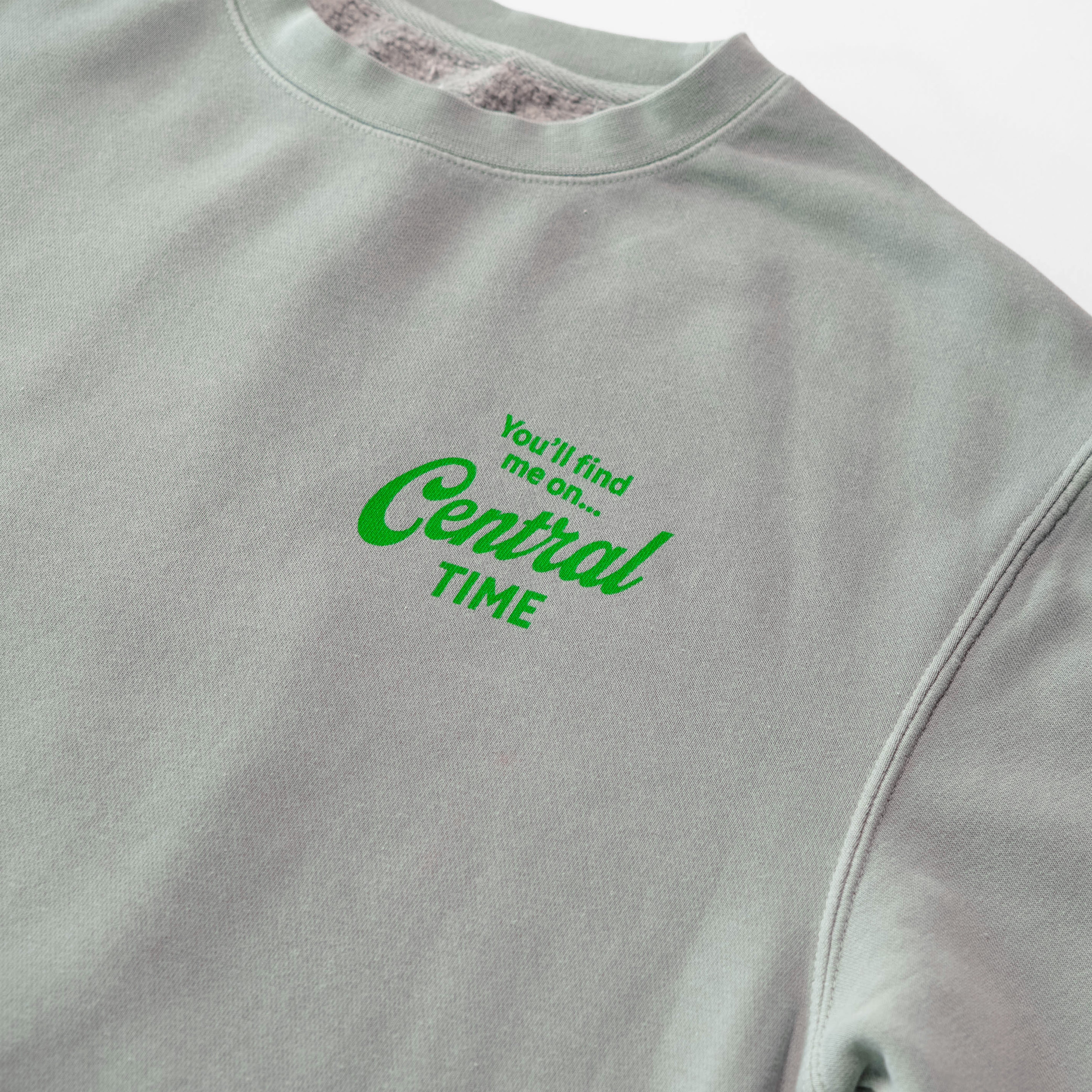 The Orange Soda Unisex Crewneck - Sunwashed Sage
