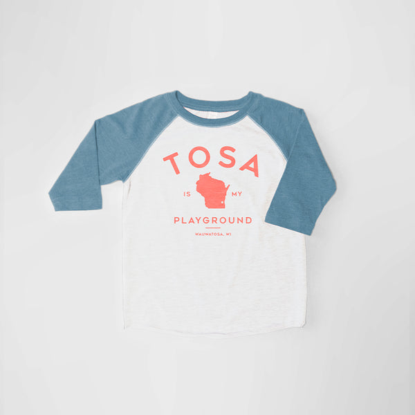 The Tosa Standard Toddler Raglan Tee