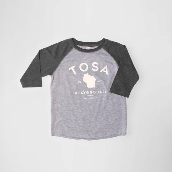 The Tosa Standard Toddler Raglan Tee