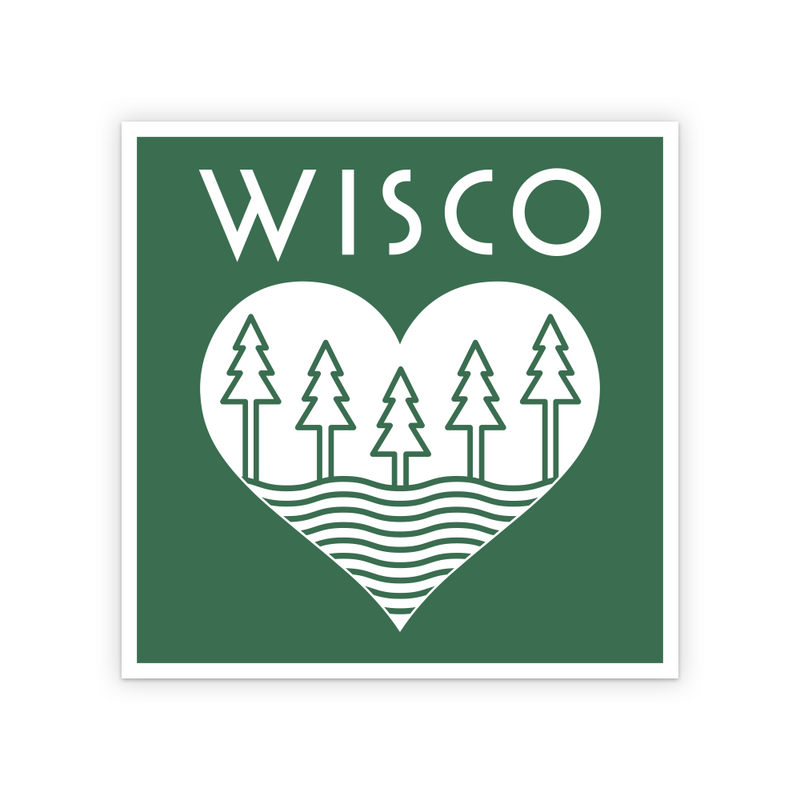 WISCO Roots Sticker - Green