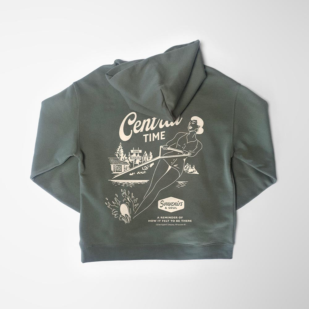 The Slalom Hoodie - Sea Pine