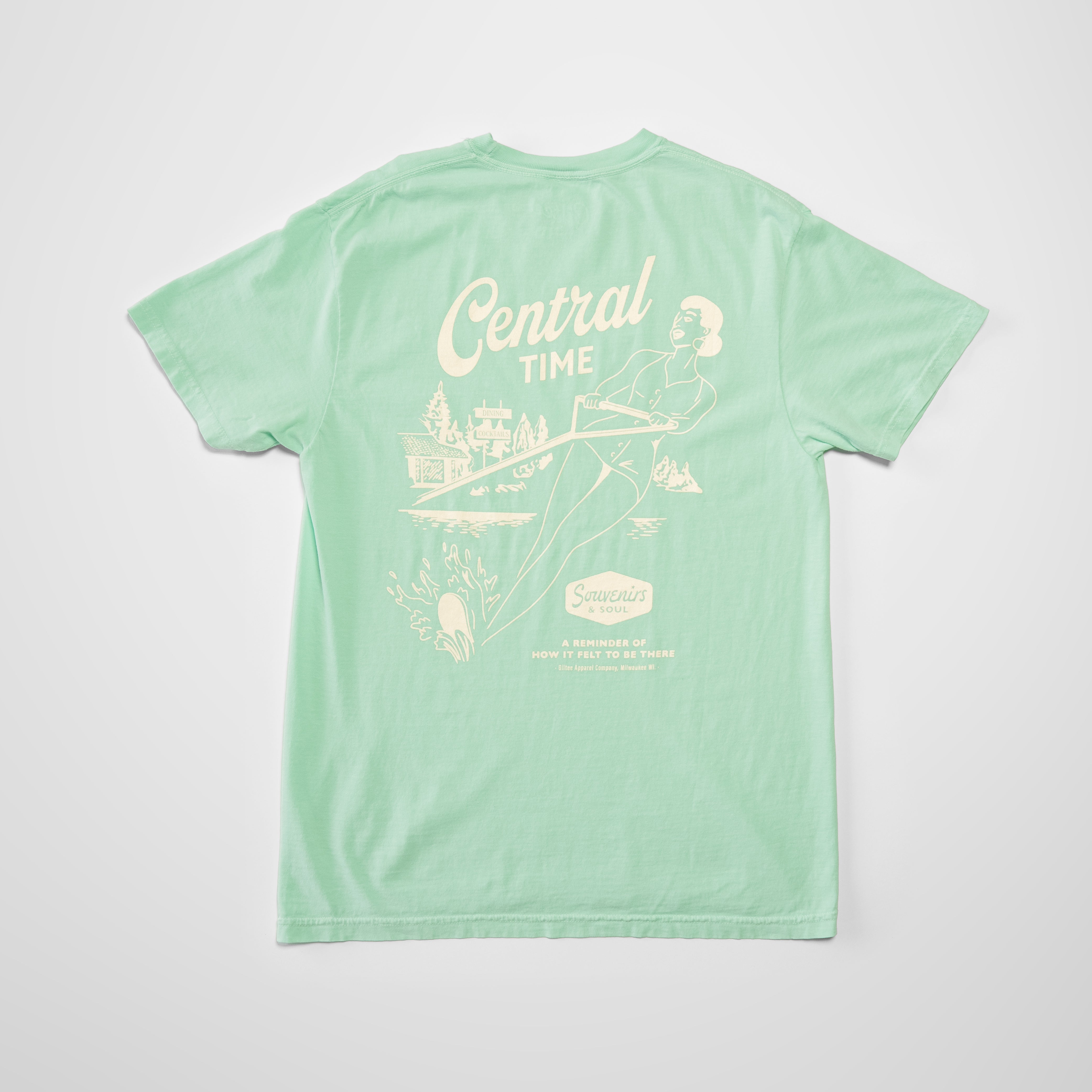The Slalom Unisex Tee - Mint || Limited Edition || Online Exclusive