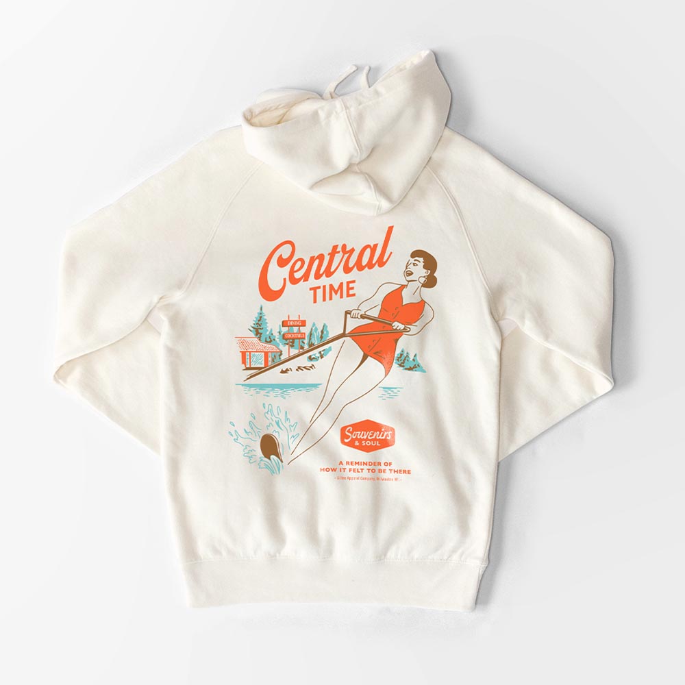 The Slalom Hoodie - Egret