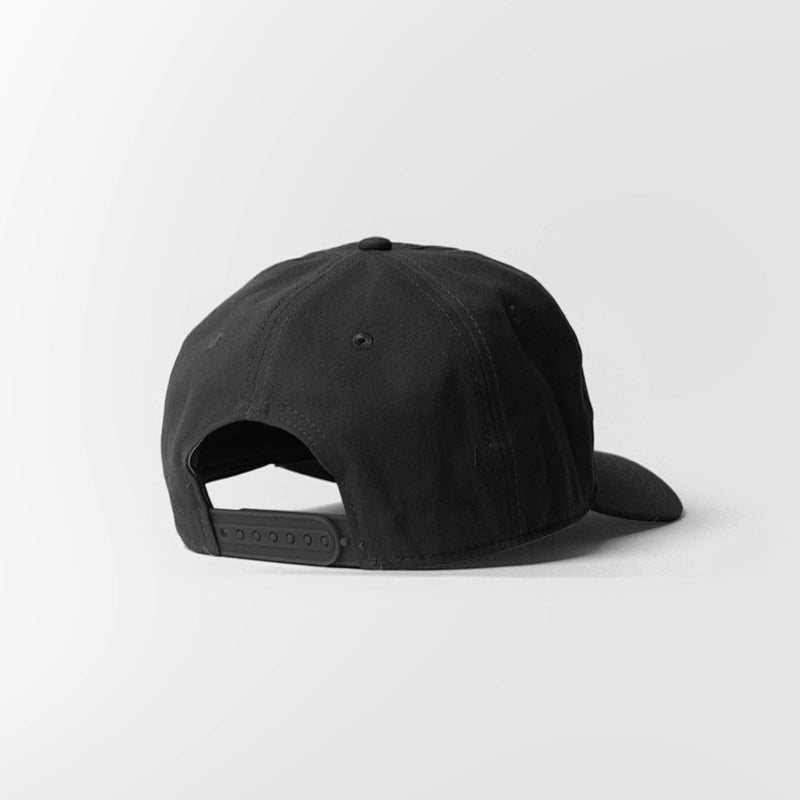 The Toboggan Souvenir Cap - Black Cotton Twill