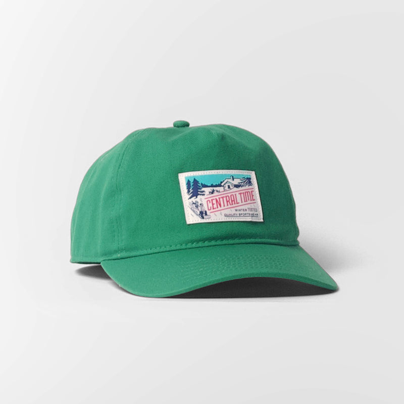 The Toboggan Souvenir Cap - Kelly Green Cotton Twill