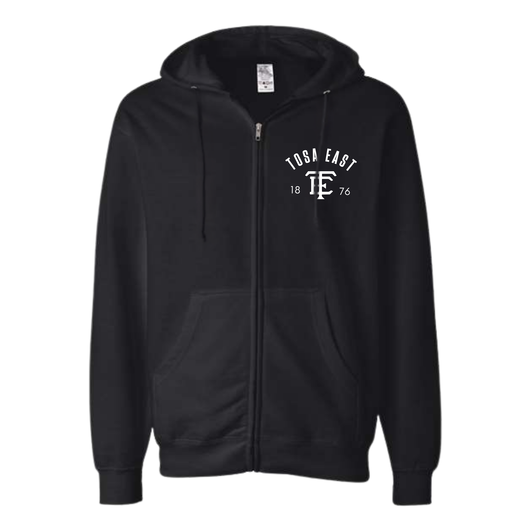Tosa East 1876 Essential Full-Zip Hooded Sweatshirt
