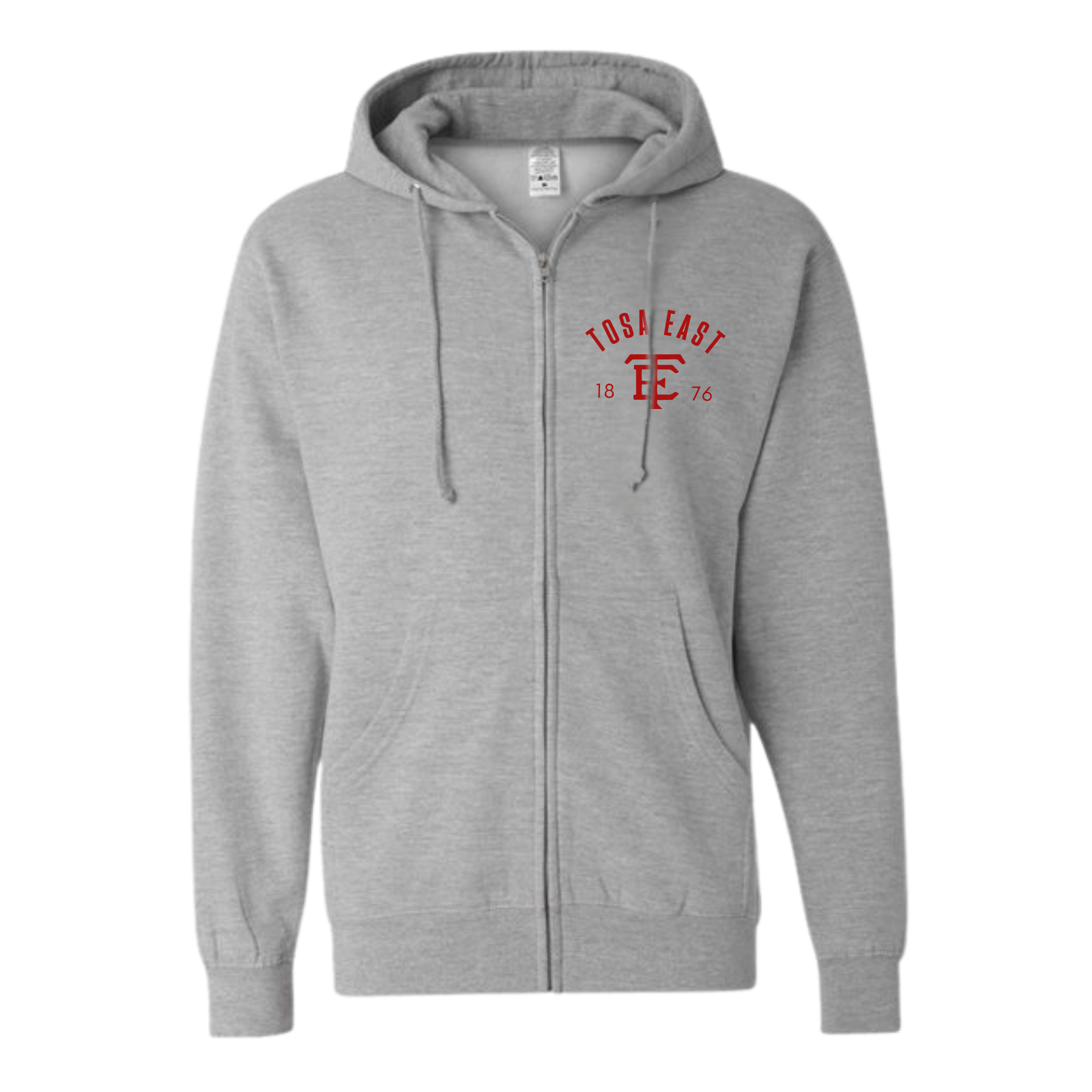 Tosa East 1876 Essential Full-Zip Hooded Sweatshirt