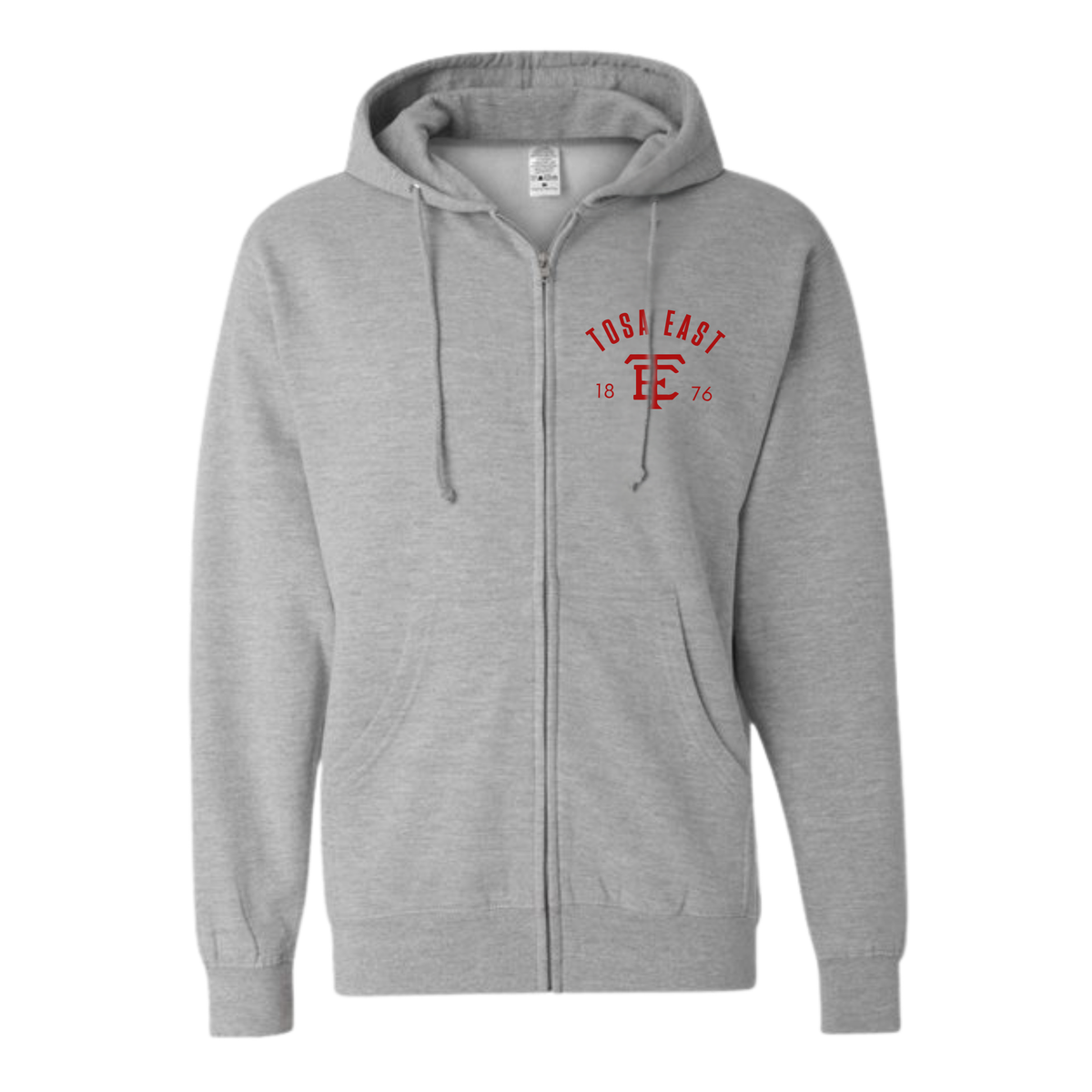 Tosa East 1876 Essential Full-Zip Hooded Sweatshirt