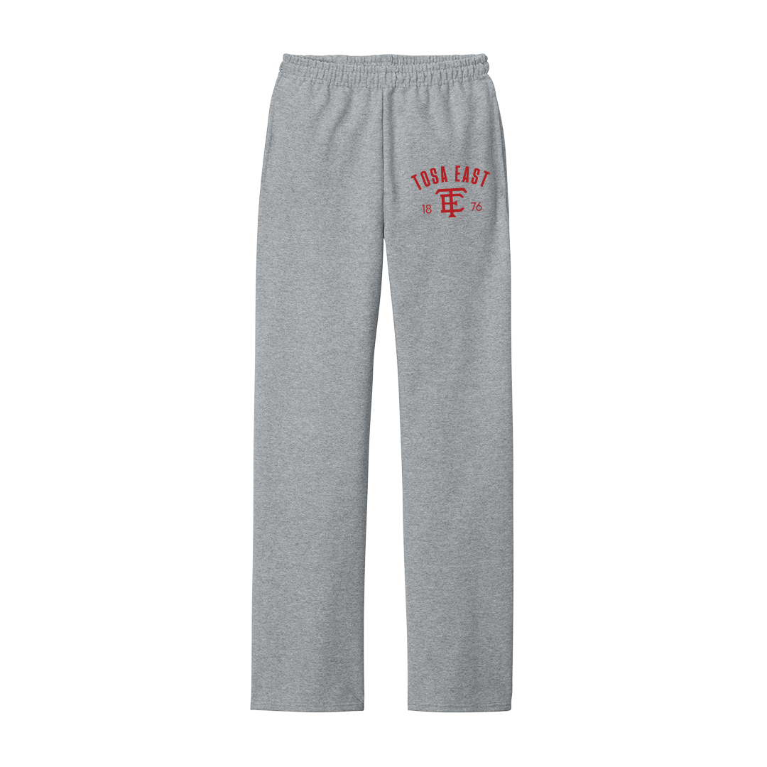 Tosa East 1876 Jerzees® NuBlend® Open Bottom Pant with Pockets