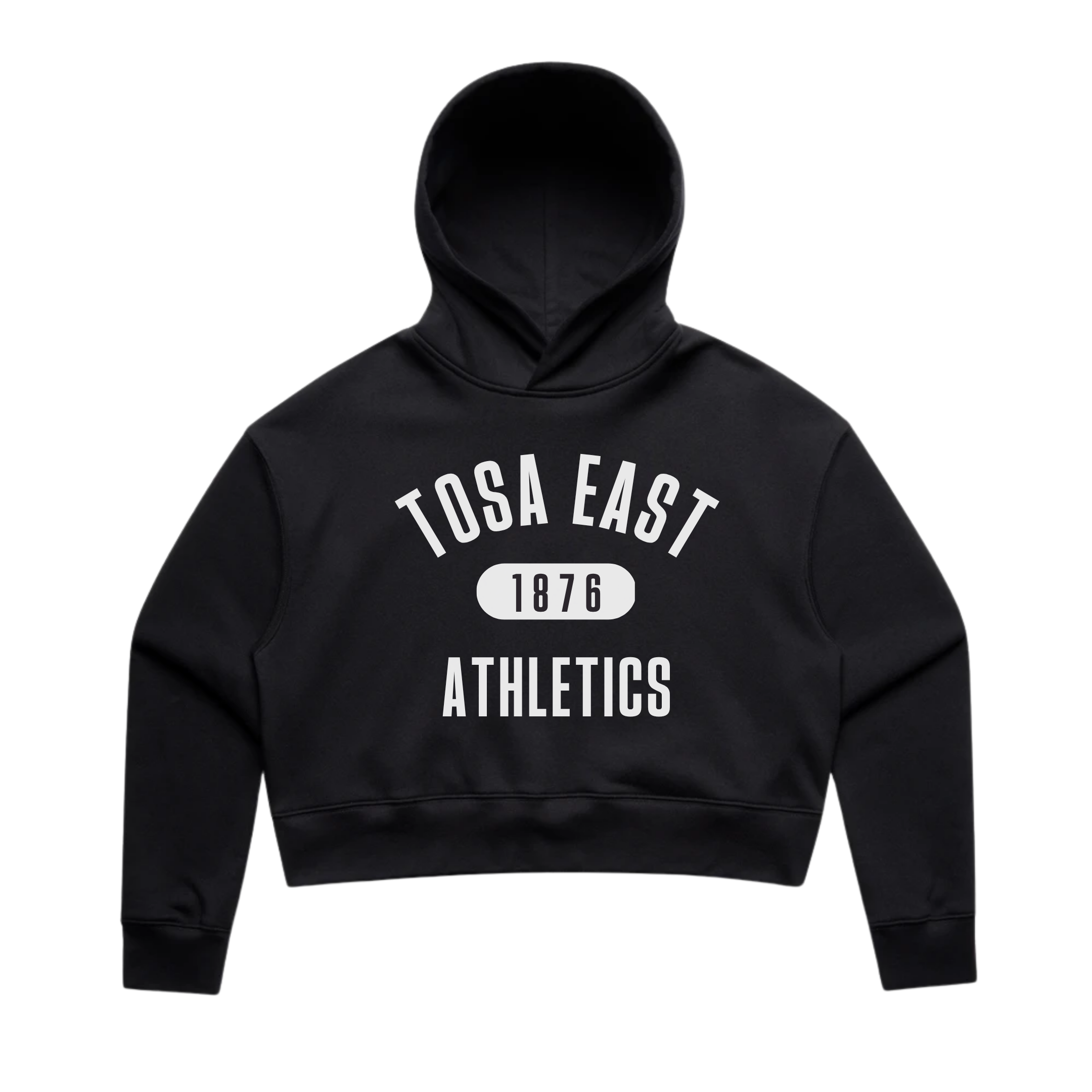 Tosa East Athletics Premium Women's Crop Hood