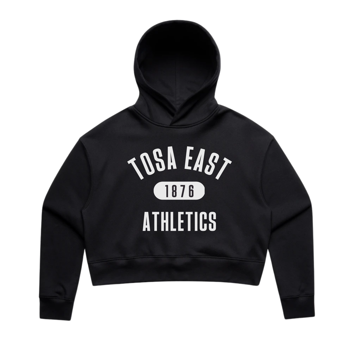 Tosa East Athletics Premium Women's Crop Hood
